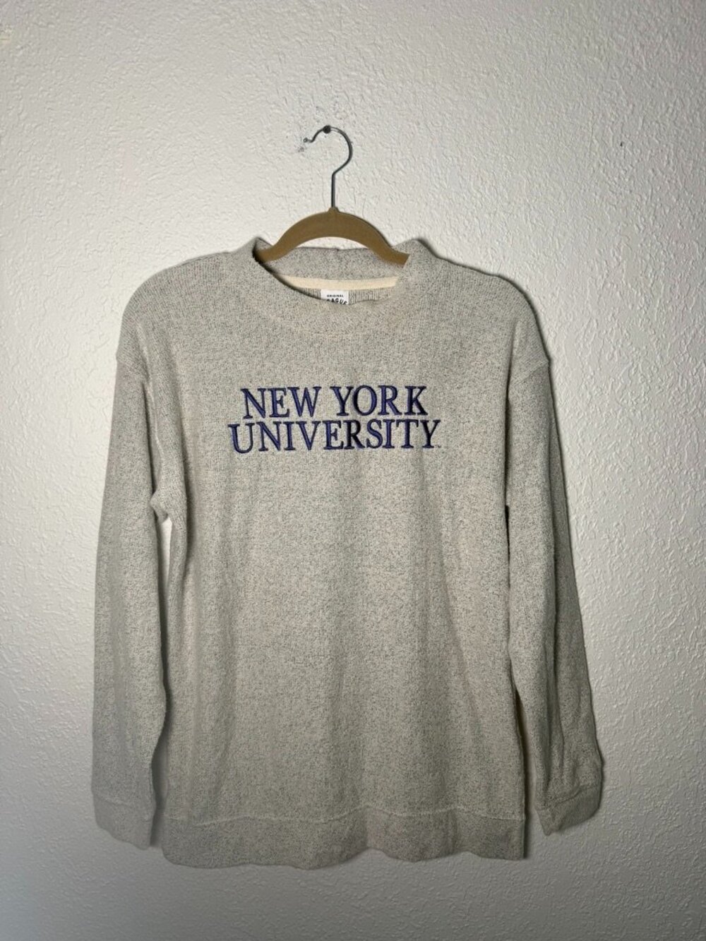 League Collegiate Outfitters NYU New York University Crewneck Sweatshirt